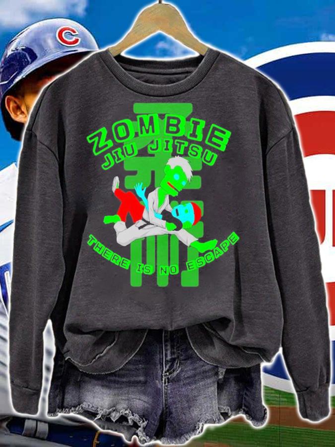 Zombie Jiu Jitsu There is no escape shirt
