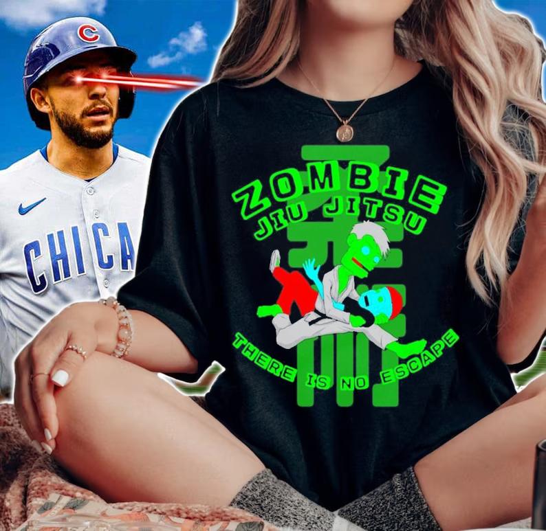 Zombie Jiu Jitsu There is no escape shirt