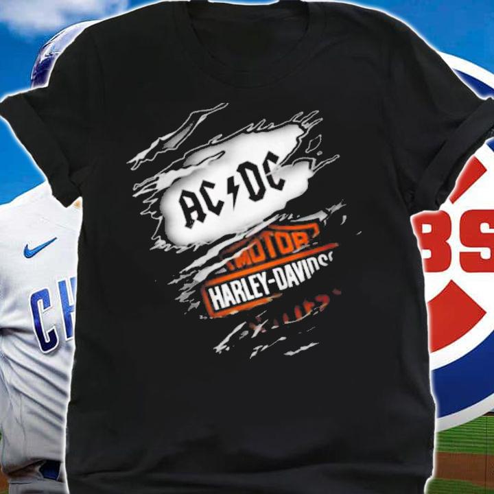 Acdc Harley Davidson Motorcycles t-shirt shirt