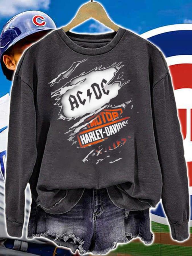 Acdc Harley Davidson Motorcycles t-shirt sweatshirt