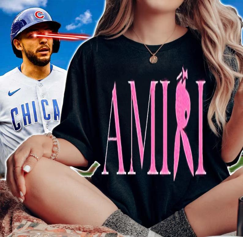Amiri Rabbit logo T-shirt woman shirt