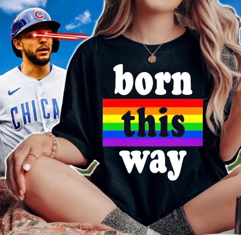LGBT Born This Way shirt woman shirt