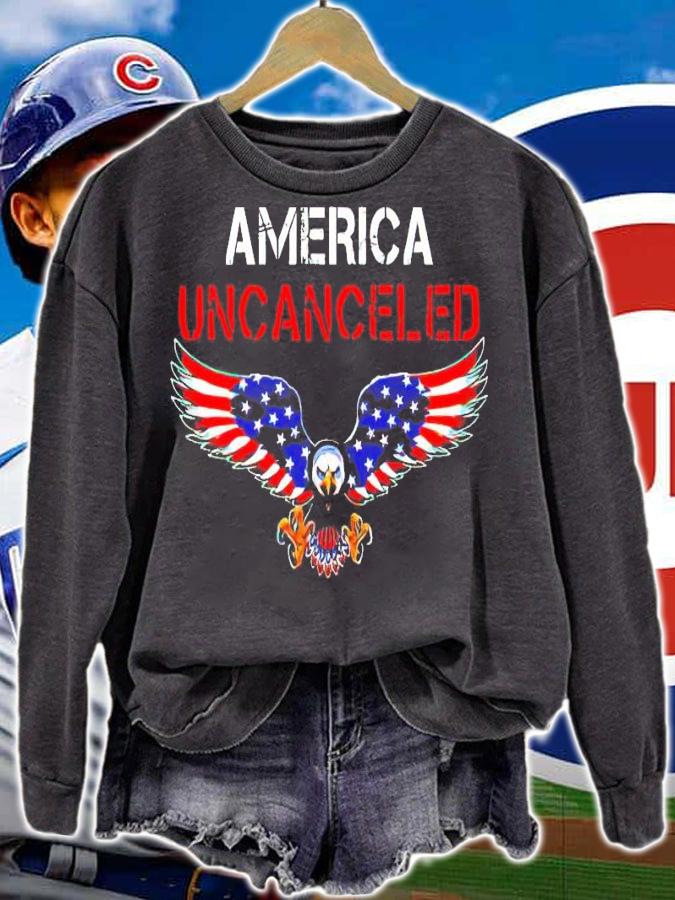 American uncanceled patriotic American eagle shirt, hoodie and sweatshirt