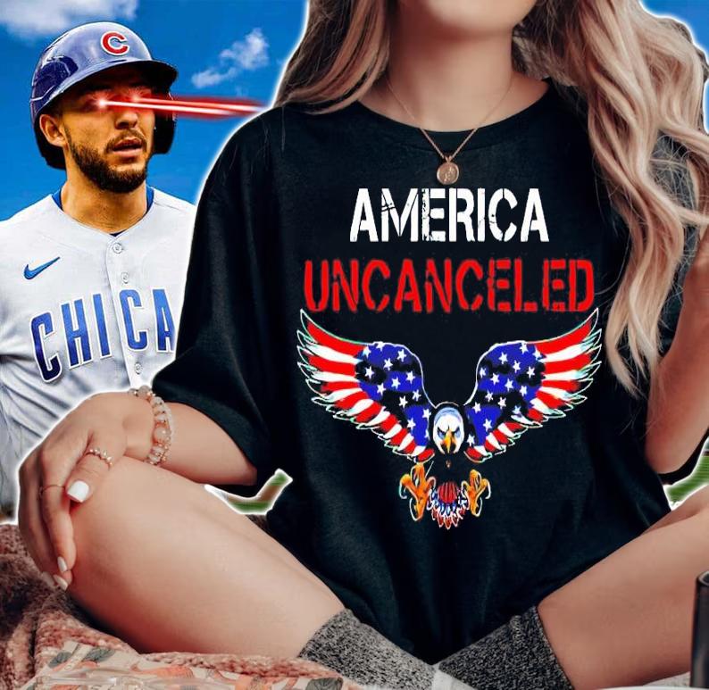 American uncanceled patriotic American eagle shirt, hoodie and sweatshirt