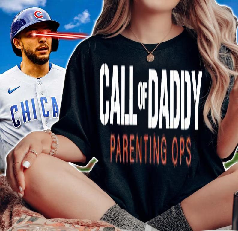 Call of daddy parenting ops t-shirt