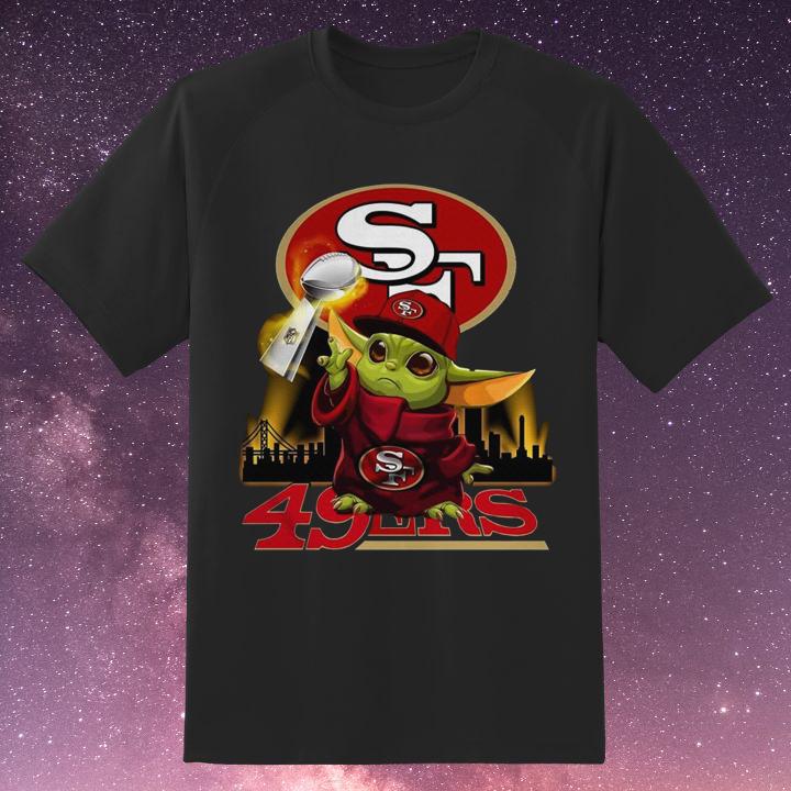 Baby Yoda San Francisco 49ers Super Bowl Star Wars Shirt - Limited Edition
