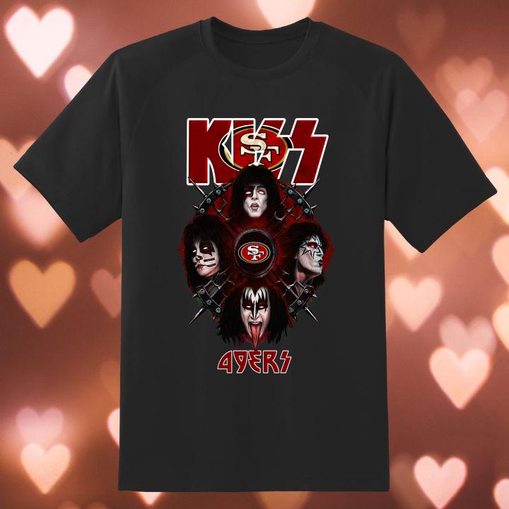 Official Kiss Band San Francisco 49ers Bohemian Rhapsody T-Shirt – Rock Style