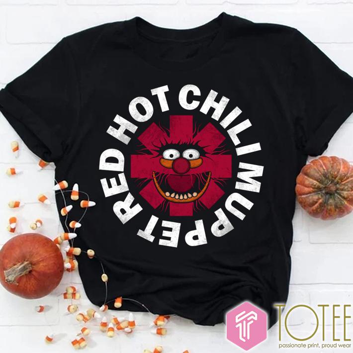 Hot Red Hot Chili Muppet Red Hot Chili Peppers Rock Band T-Shirt