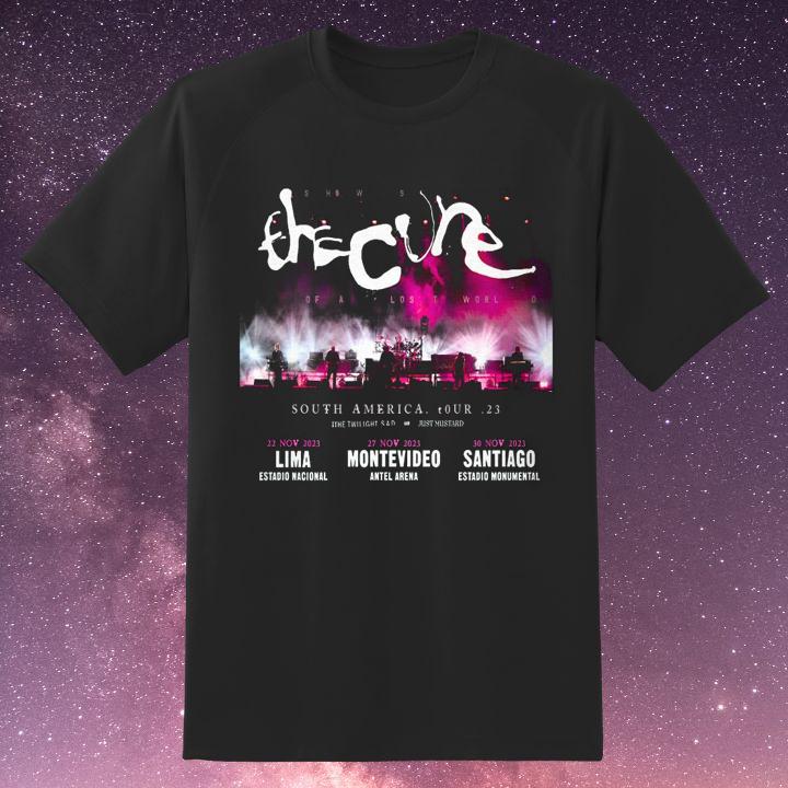 Personalized The Cure Band The Shows Of A Lost World 2023 Tour T-Shirt