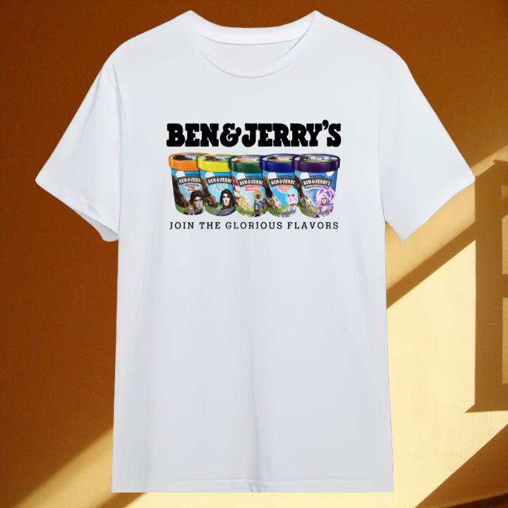 Viktor Arcane Ben & Jerrys Join The Glorious Flavors T-Shirt