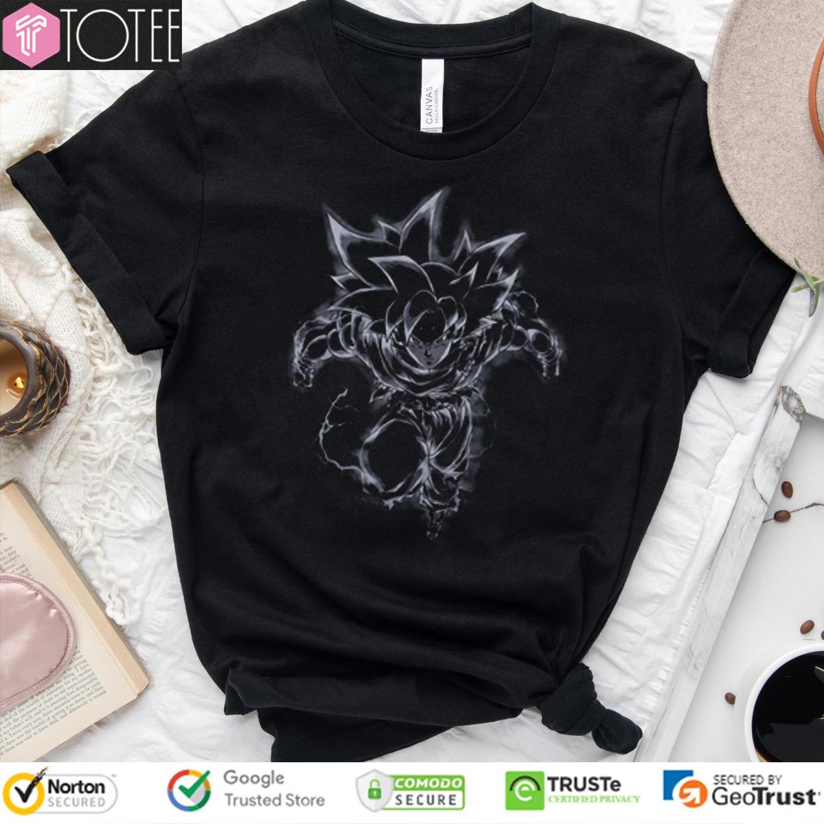 Dragon Ball Ultra Instinct Goku Anime Battle Pose Design T-Shirt