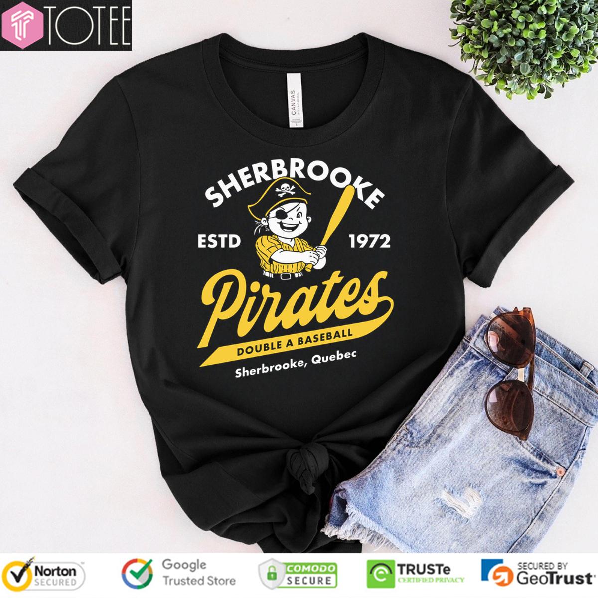 Sherbrooke Pirates Quebec Vintage Defunct Baseball Teams Shirt