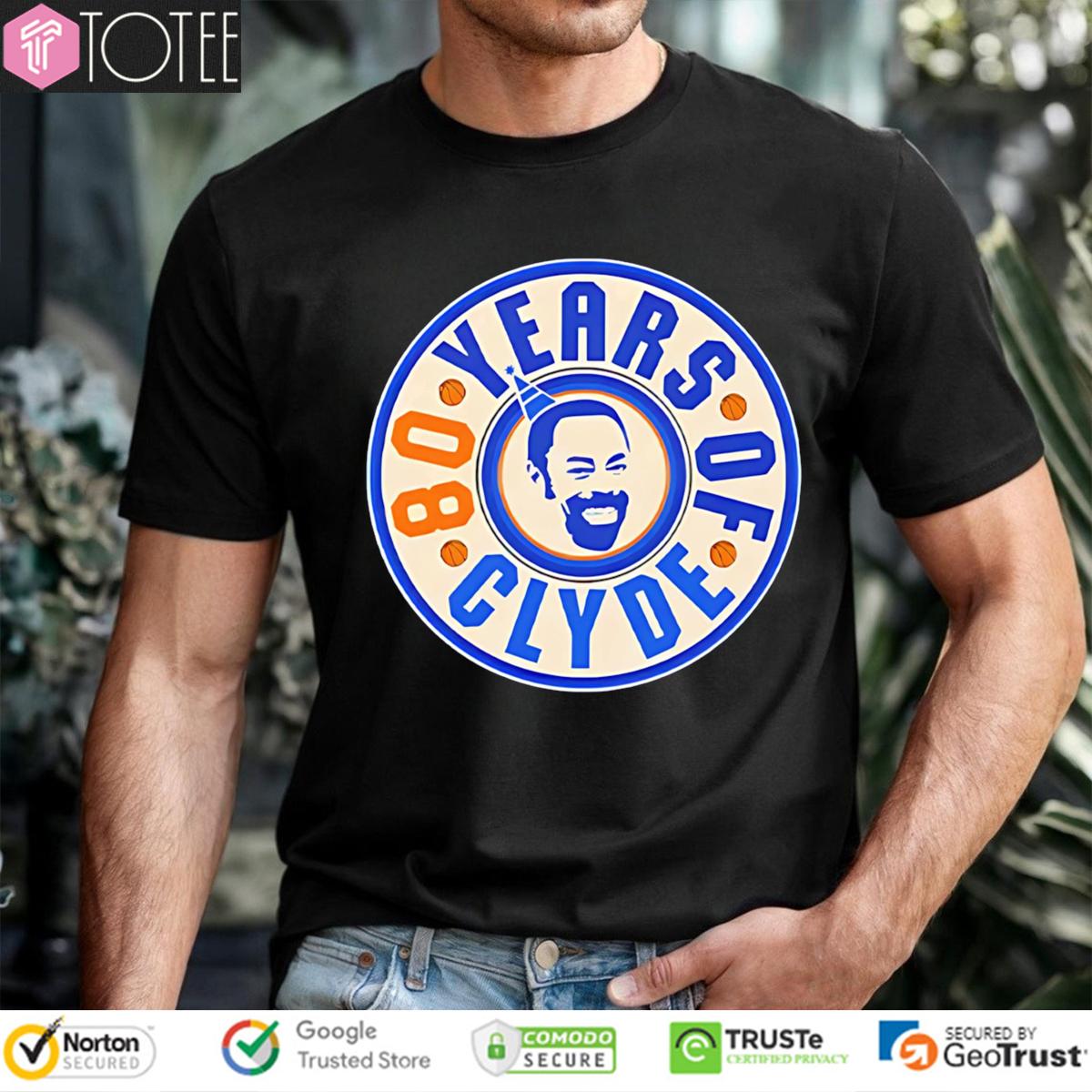 Walt Frazier 80 Years Of Clyde Vintage T-Shirt