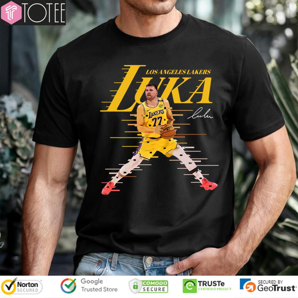Lakers Luka Doncic Air Signature Shirt: Own the Court, Elevate Your Game