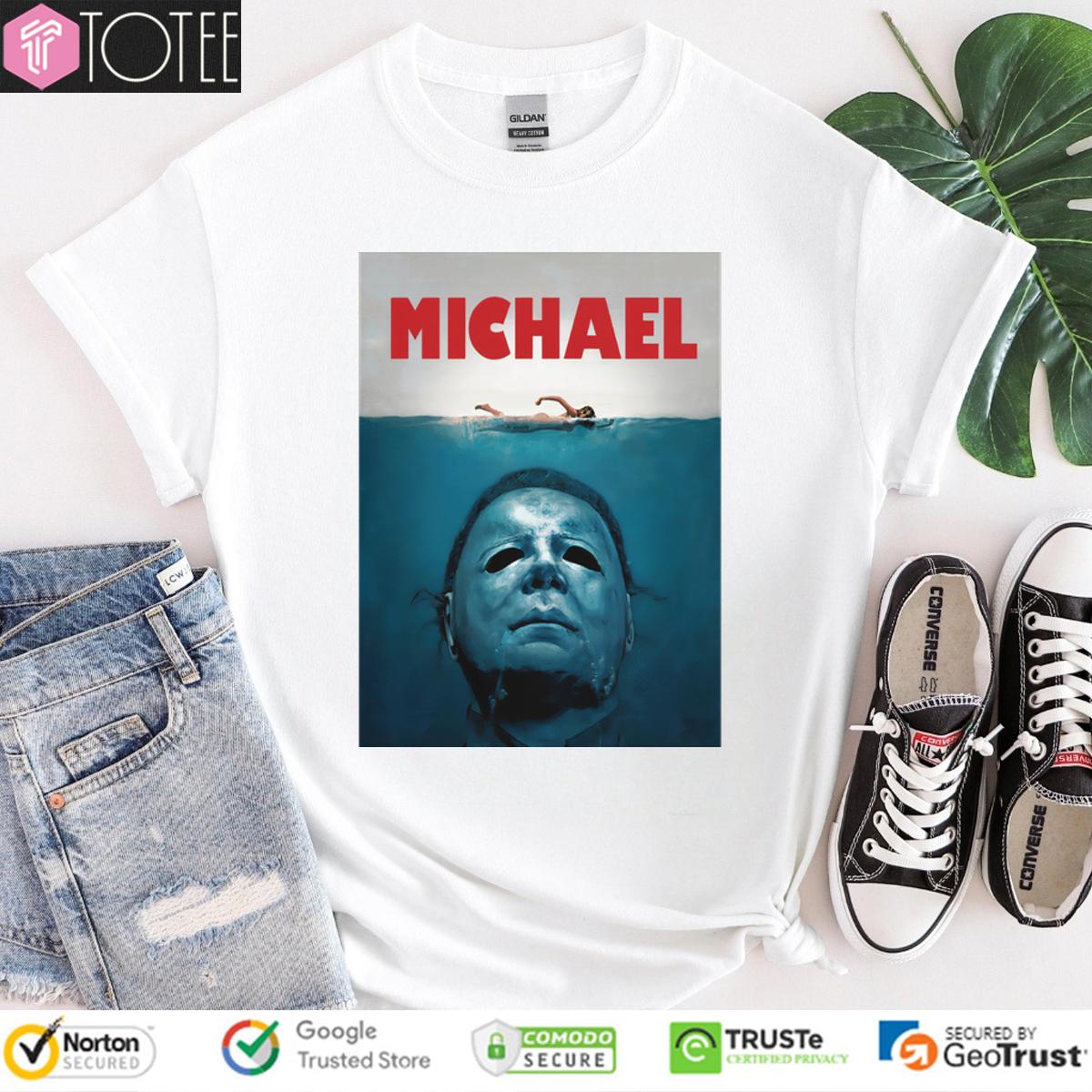 Michael Myers And Jaws Halloween Shirt