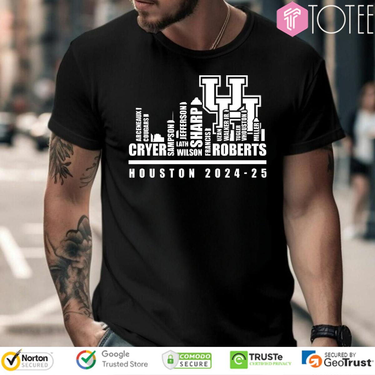Houston Cougars Players: Get Your City Skyline Tee Now