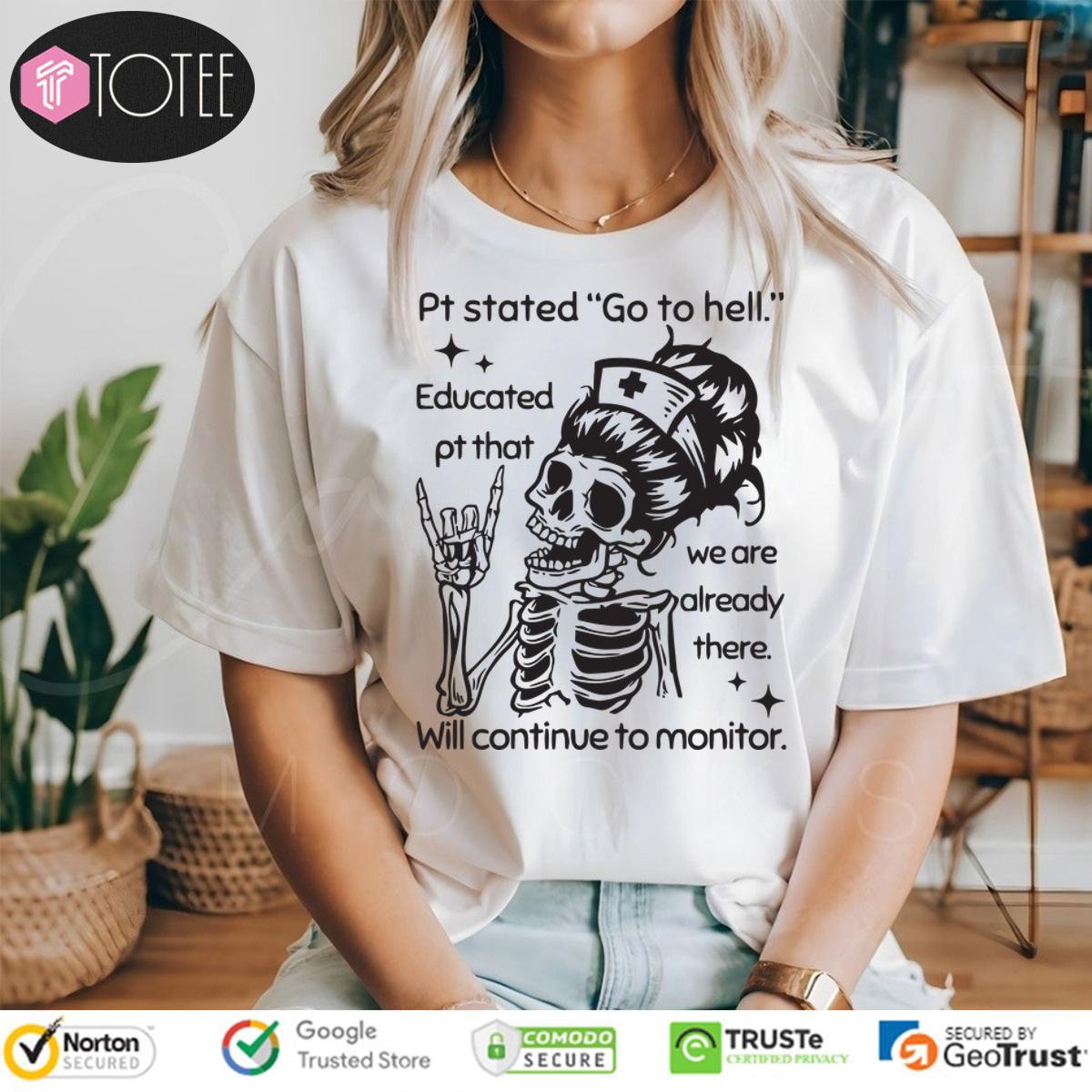 Skeleton Nurse Shirt: Get Ultimate Relief Today!