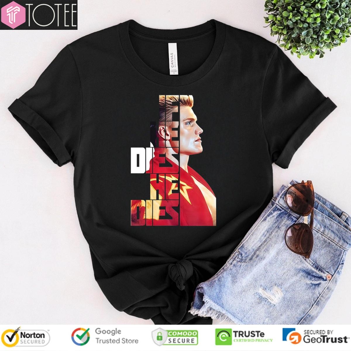 Captain Ivan Drago If He Dies He Dies t-shirt