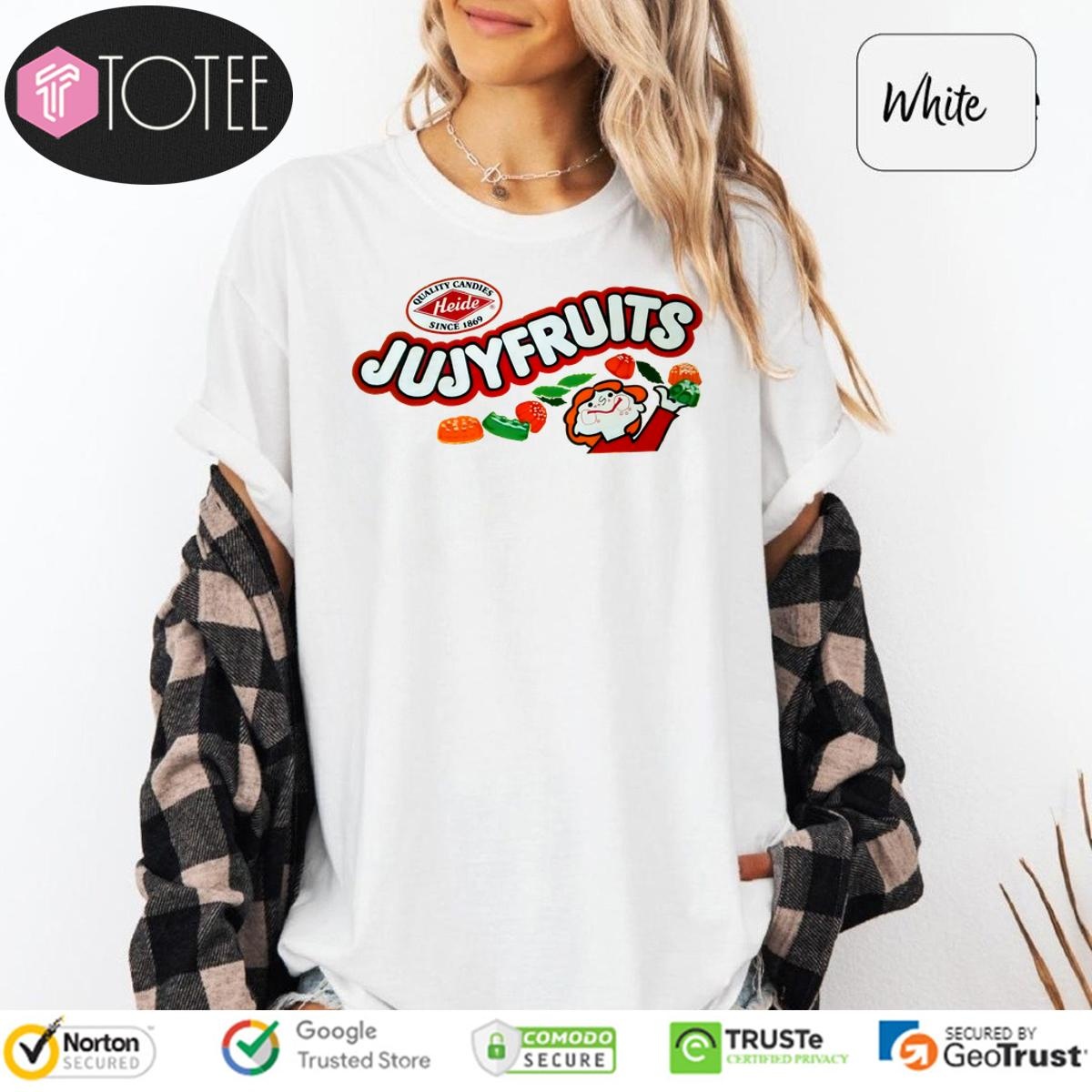 Jujyfruits Candy Quality Candies Since 1869 Heide T-shirt