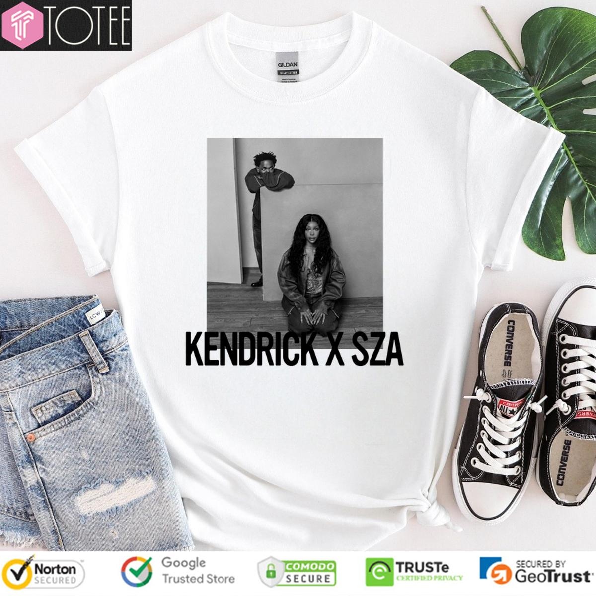 Kendrick Lamar Sza 2025 Grand National Tour T-shirt