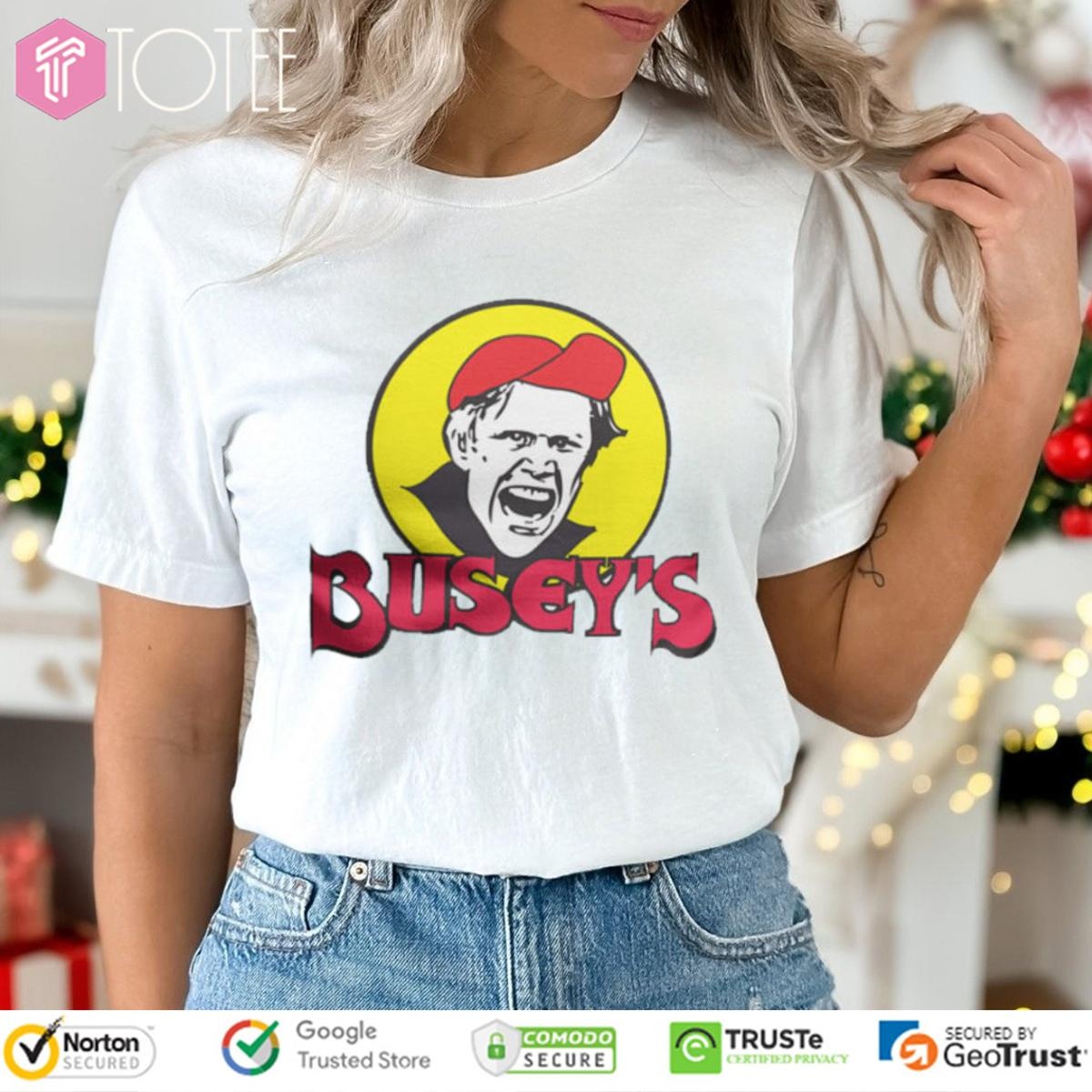 Gary Busey Parody Buc-Ees T-shirt