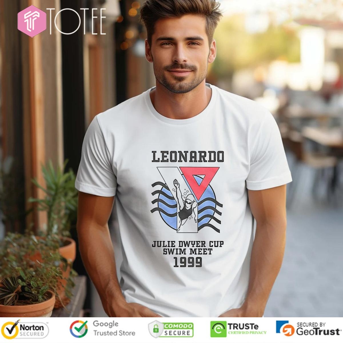 Leonardo Julie Dwyer Cup Swim Meet 1999 T-shirt