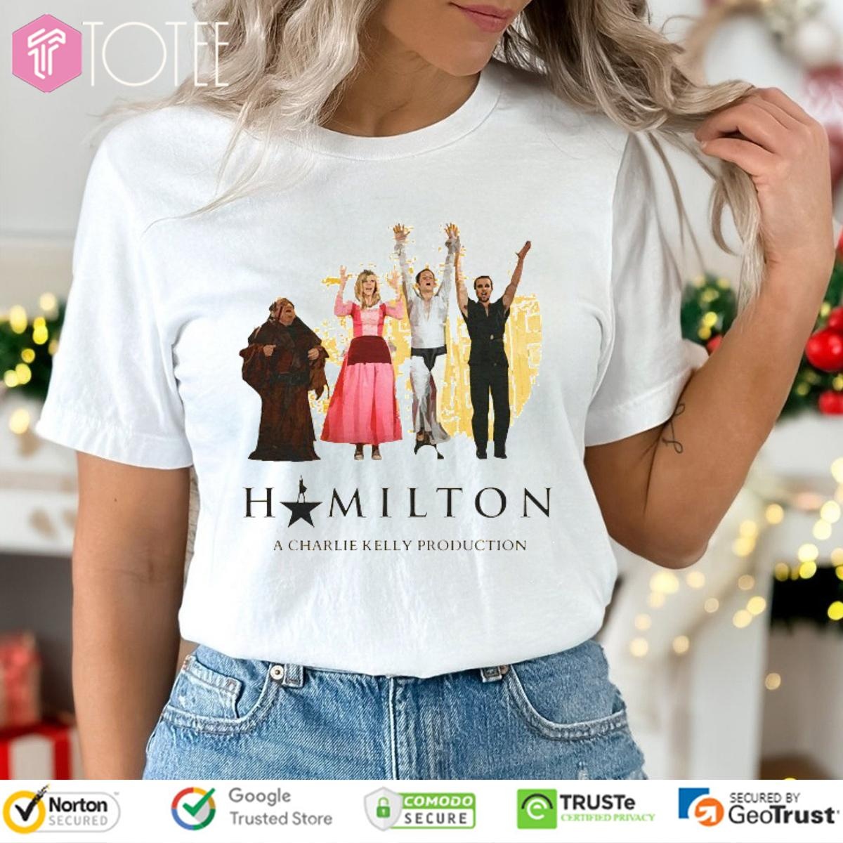 The Nightman Cometh Hamilton A Charlie Kelly Production T-shirt