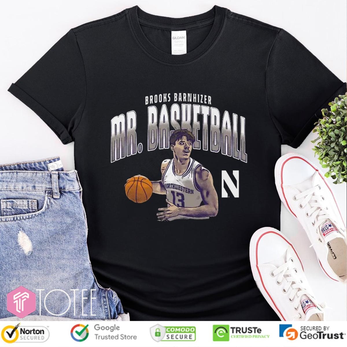 Brooks Barnhizer Northwestern Wildcats Mr. Basketball T-shirt