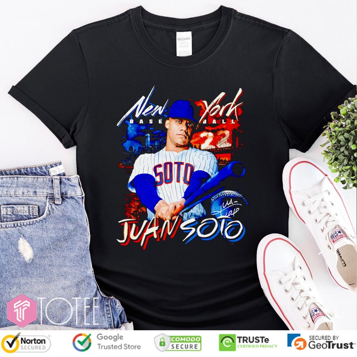 Juan Soto New York Mets Baseball Signature T-shirt