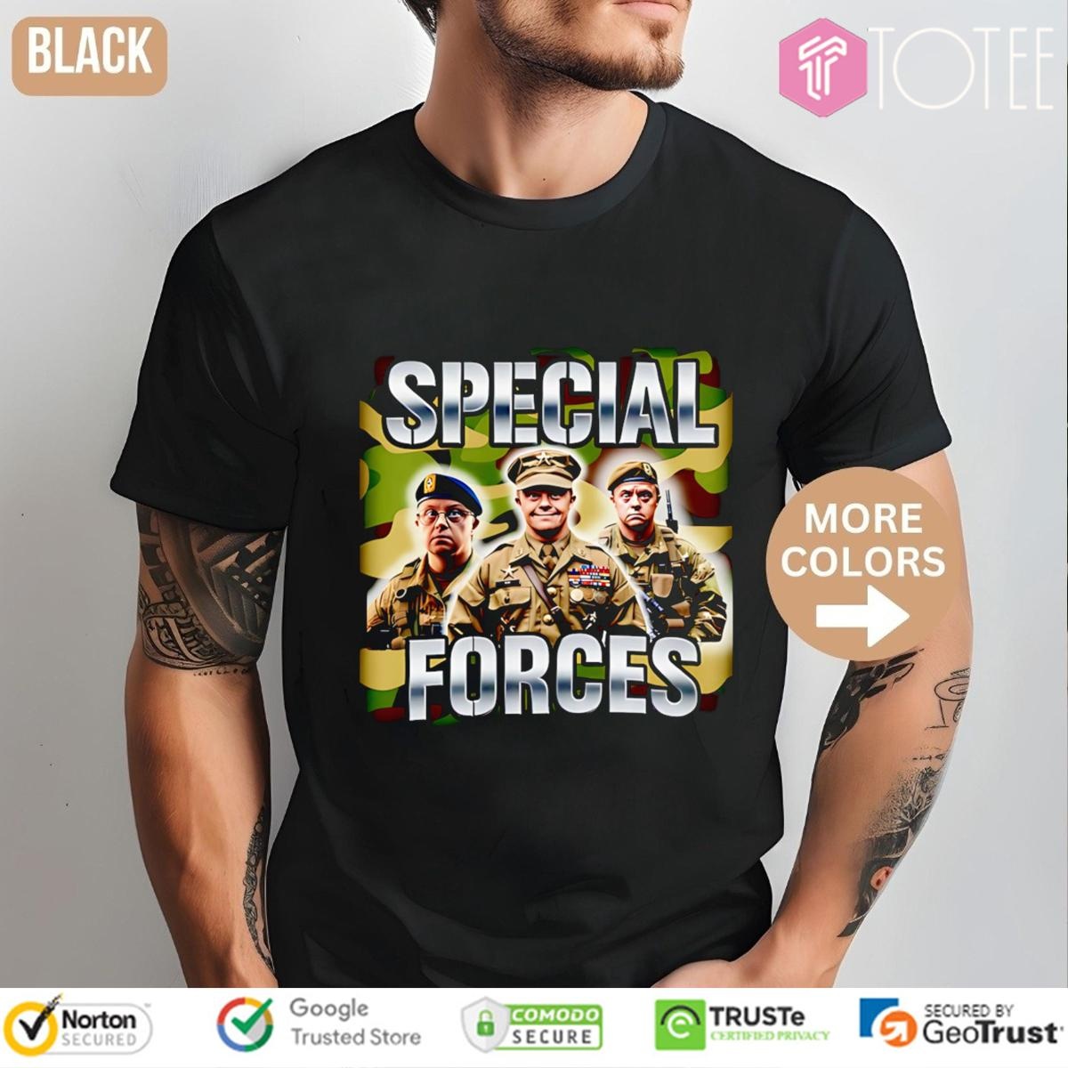 Special Forces Trailer Park Boys Bubbles T-shirt