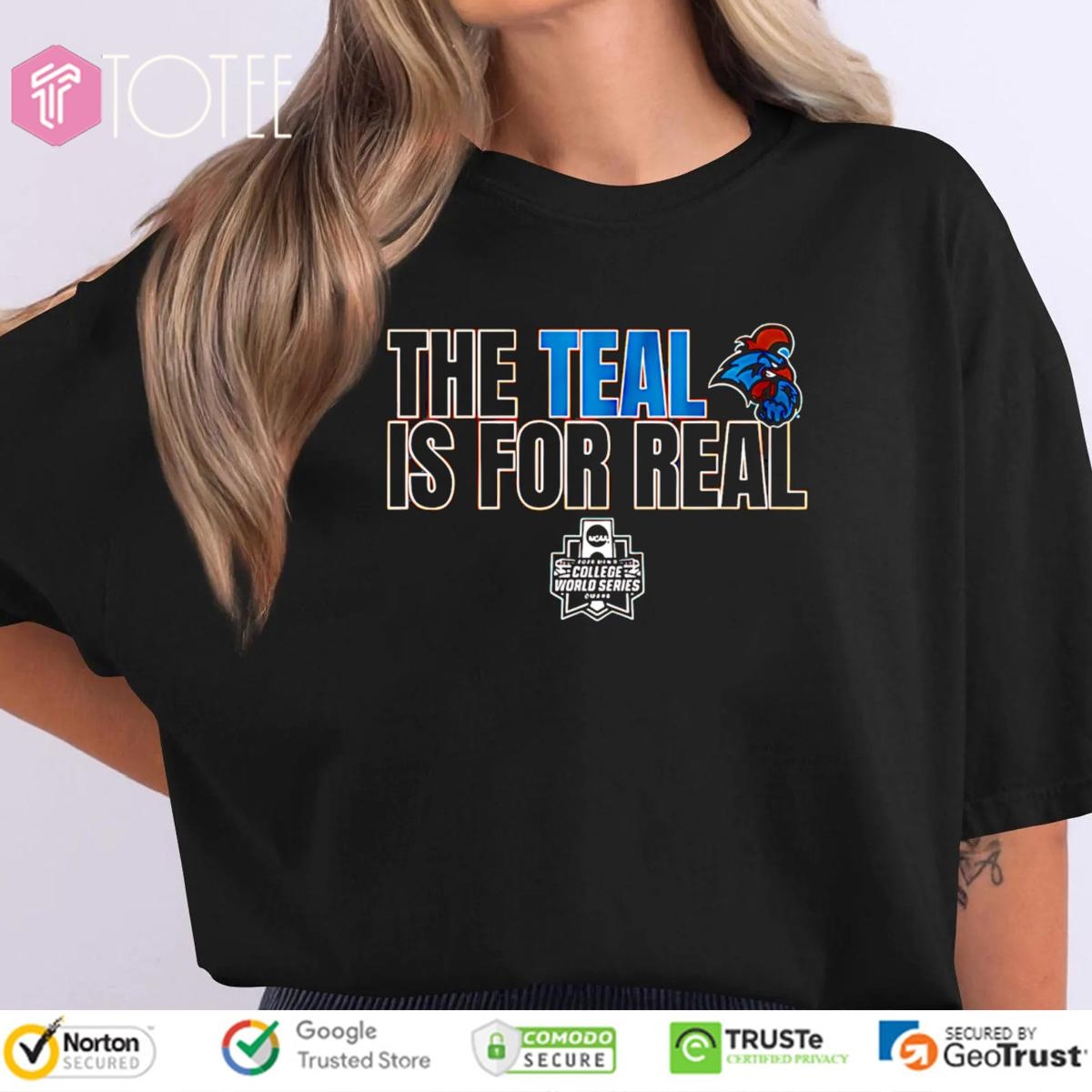 The Teal Is For Real Coastal Carolina Baseball T-shirt
