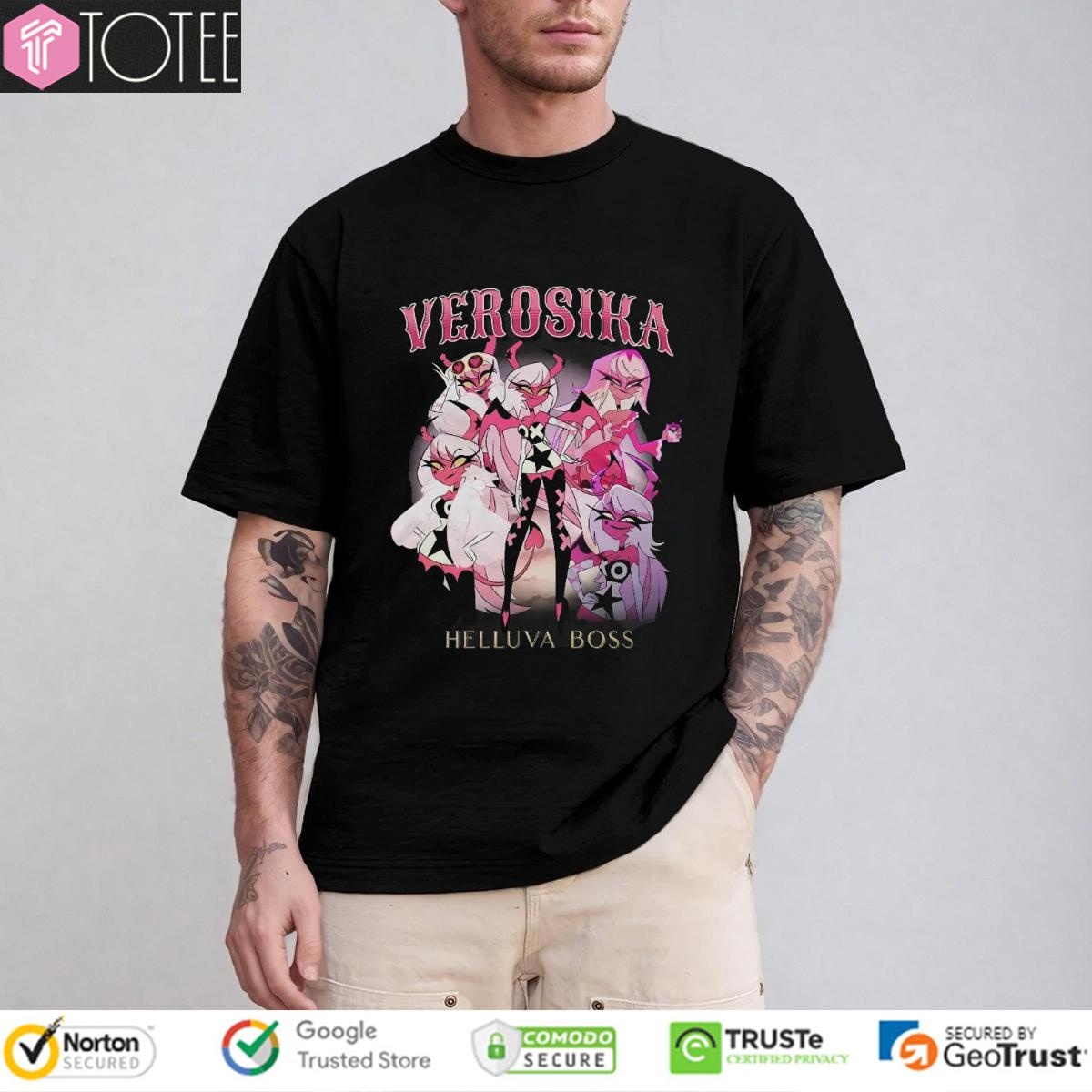 Verosika Helluva Boss Vintage Bootleg T-shirt