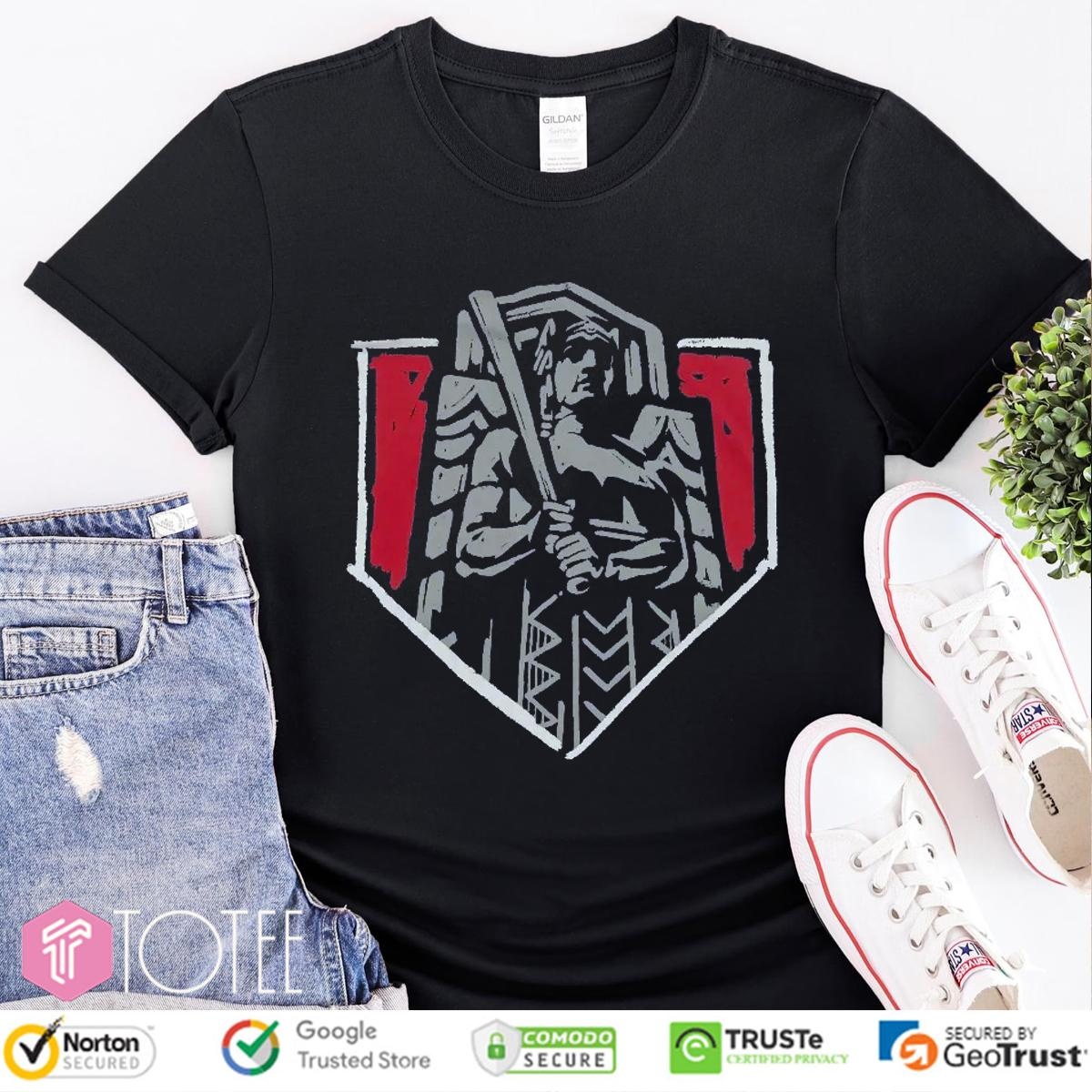 Cleveland Home Plate Guardian Baseball T-shirt