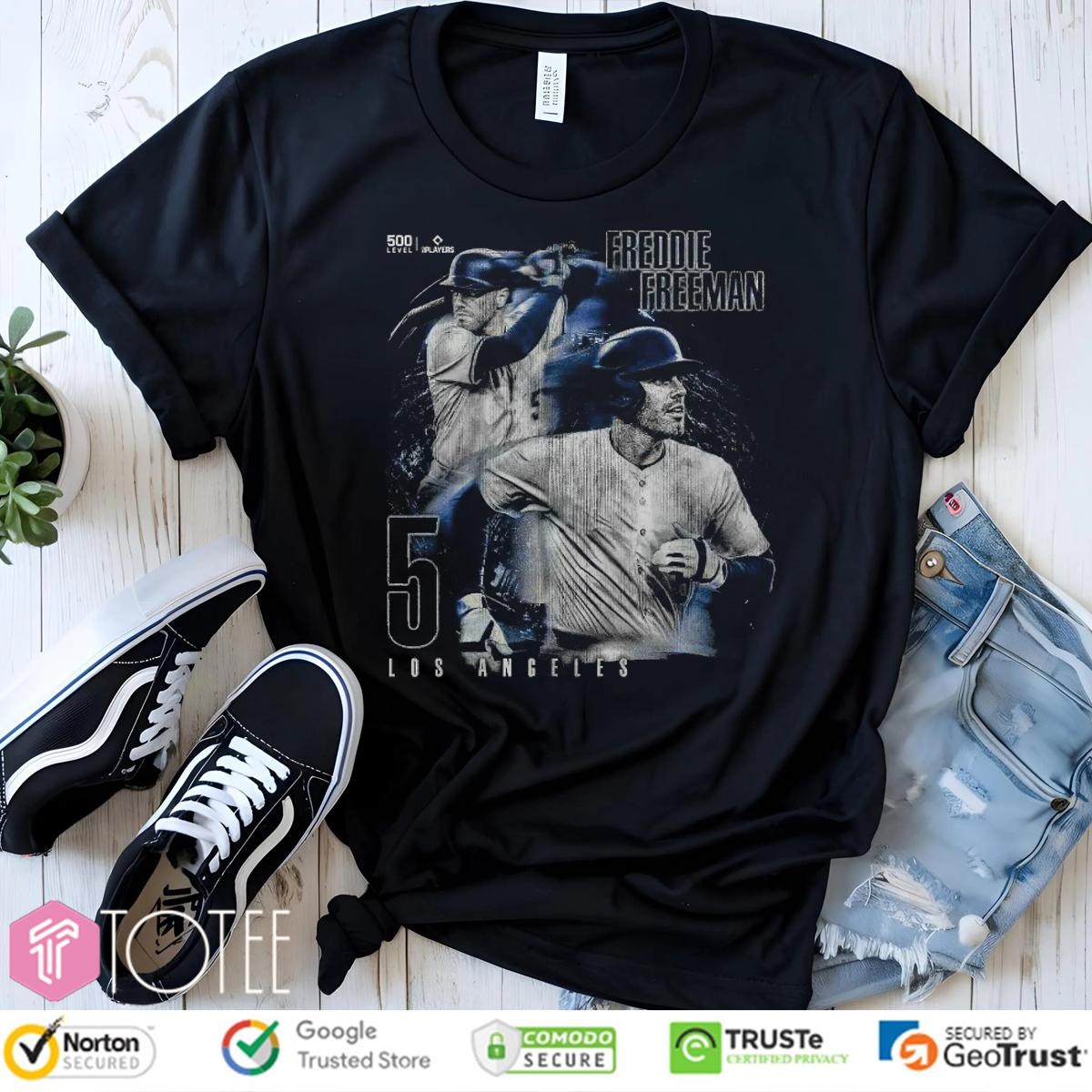 Freddie Freeman Los Angeles Dodgers Baseball Graphic T-shirt