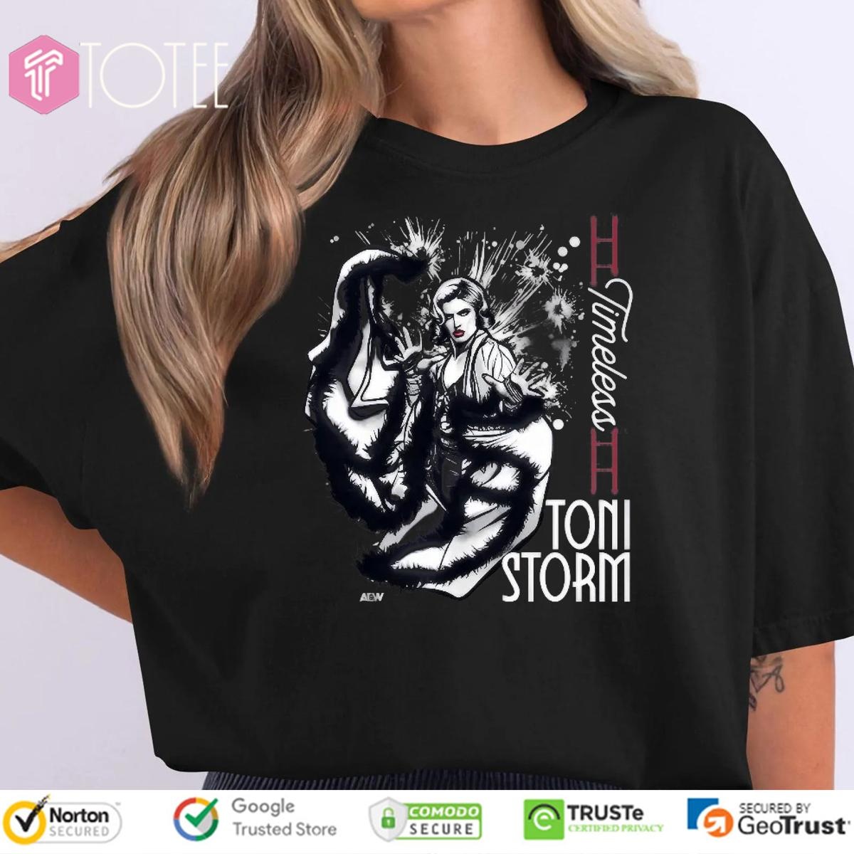 Toni Storm Series Aew Graphic T-shirt