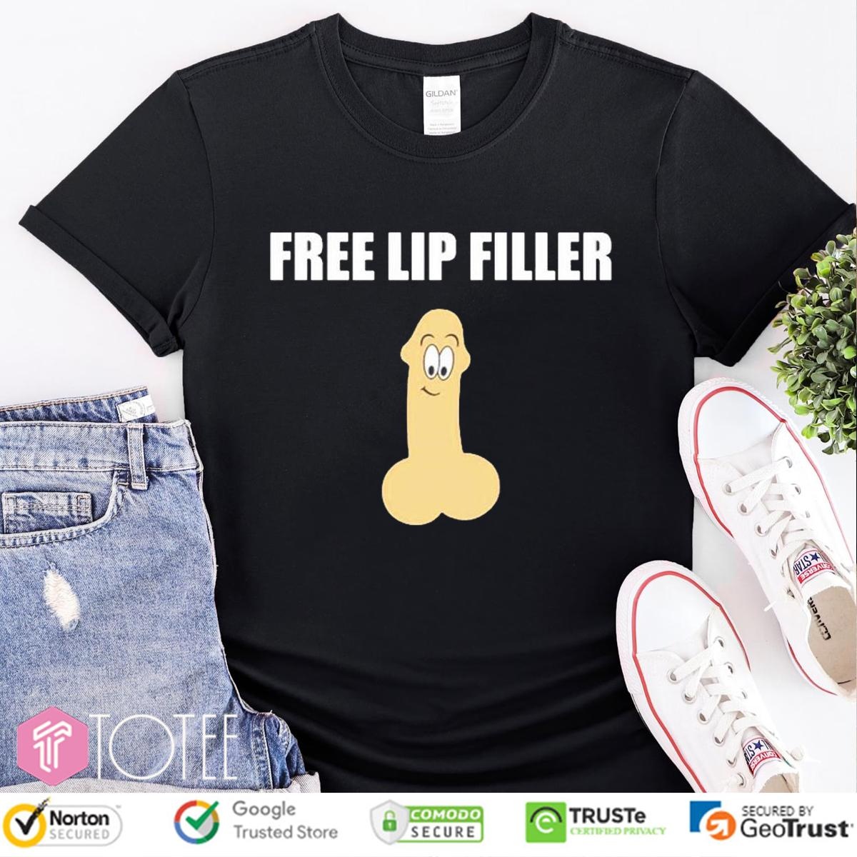 Dick Free Lip Filler Joshua Summerhays T-shirt