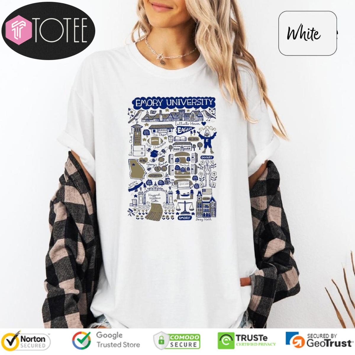 Emory University Art Illustration T-shirt