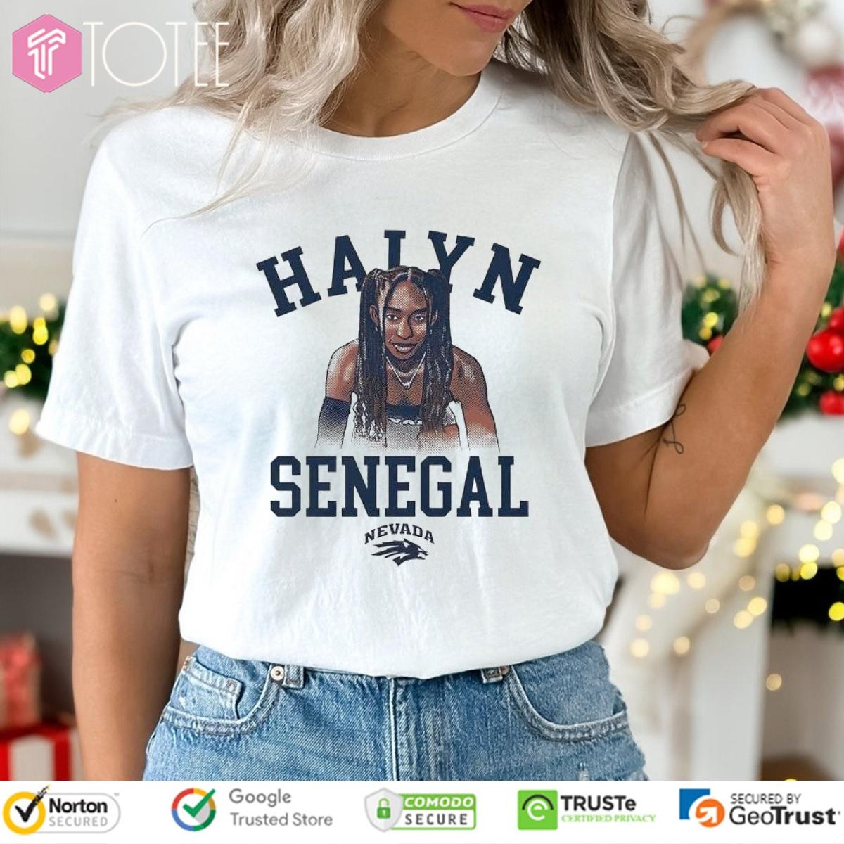 Halyn Senegal Nevada Wolf Pack T-shirt
