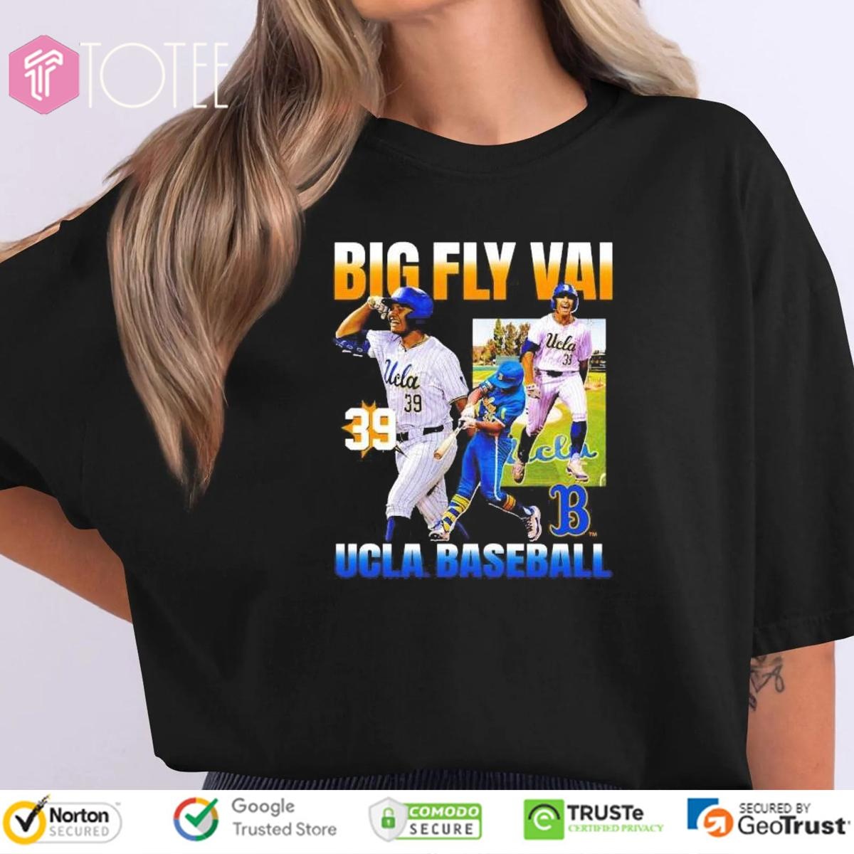 Mulivai Levu 90S Big Fly Vai Ucla Bruins Baseball Shirt