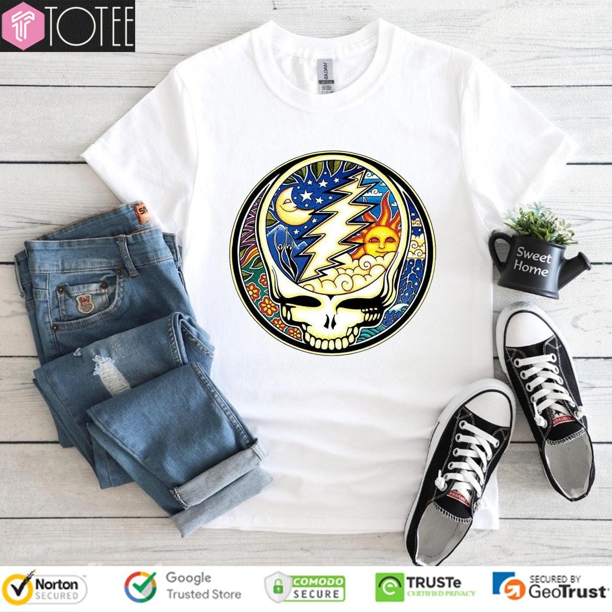 Dan Morris Steal Your Face Grateful Dead T-shirt