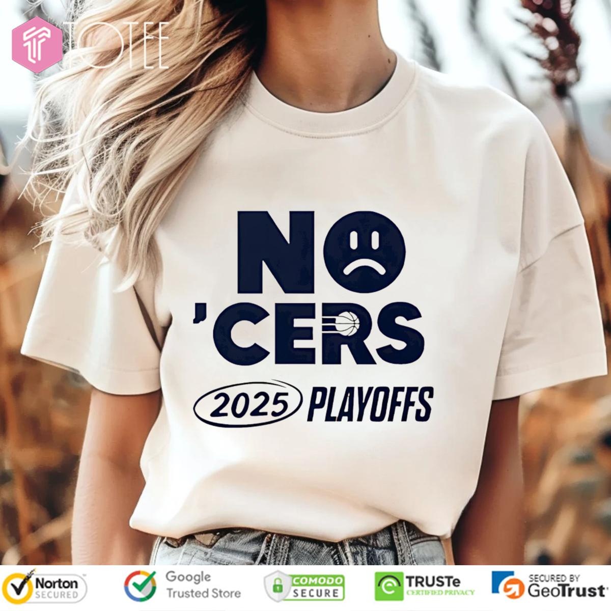 No Cers Indiana Pacers 2025 Playoffs Nba Finals T-shirt