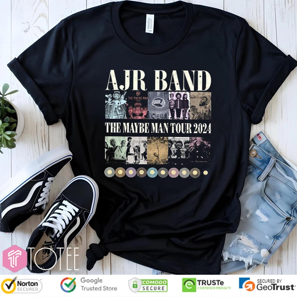 The Maybe Man Tour Ajr Band Concert 2024 T-shirt