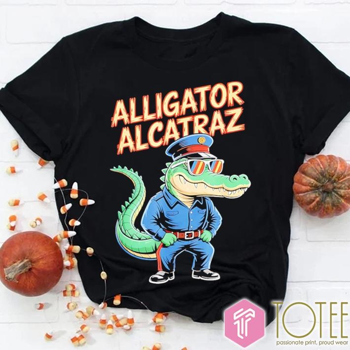 Alligator Alcatraz Crocodile T-shirt