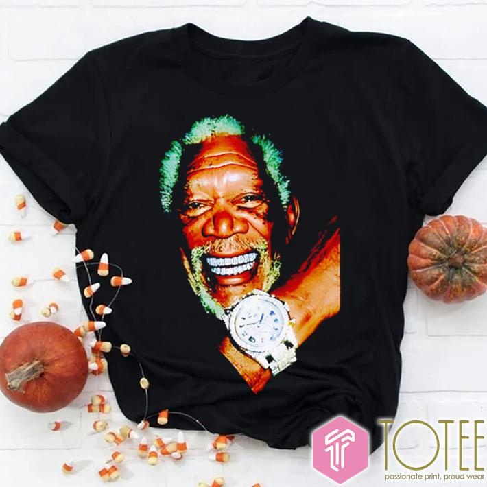 Morgan Freeman Bust Down T-shirt