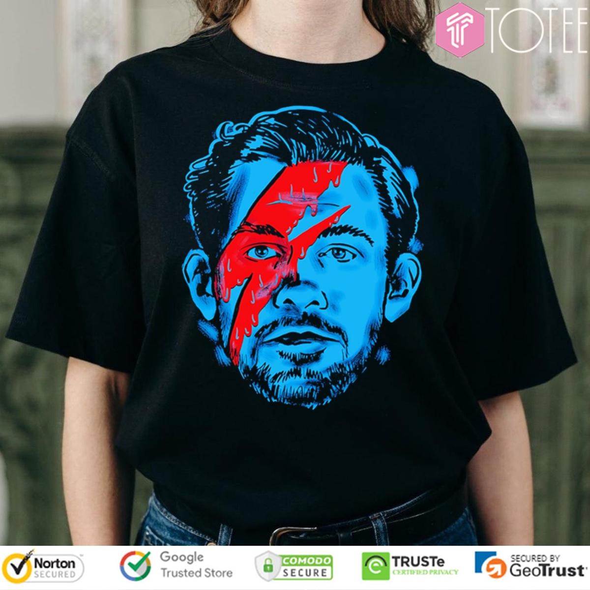 Oklahoma City Thunder Chet Holmgren Ver David Bowie T-shirt