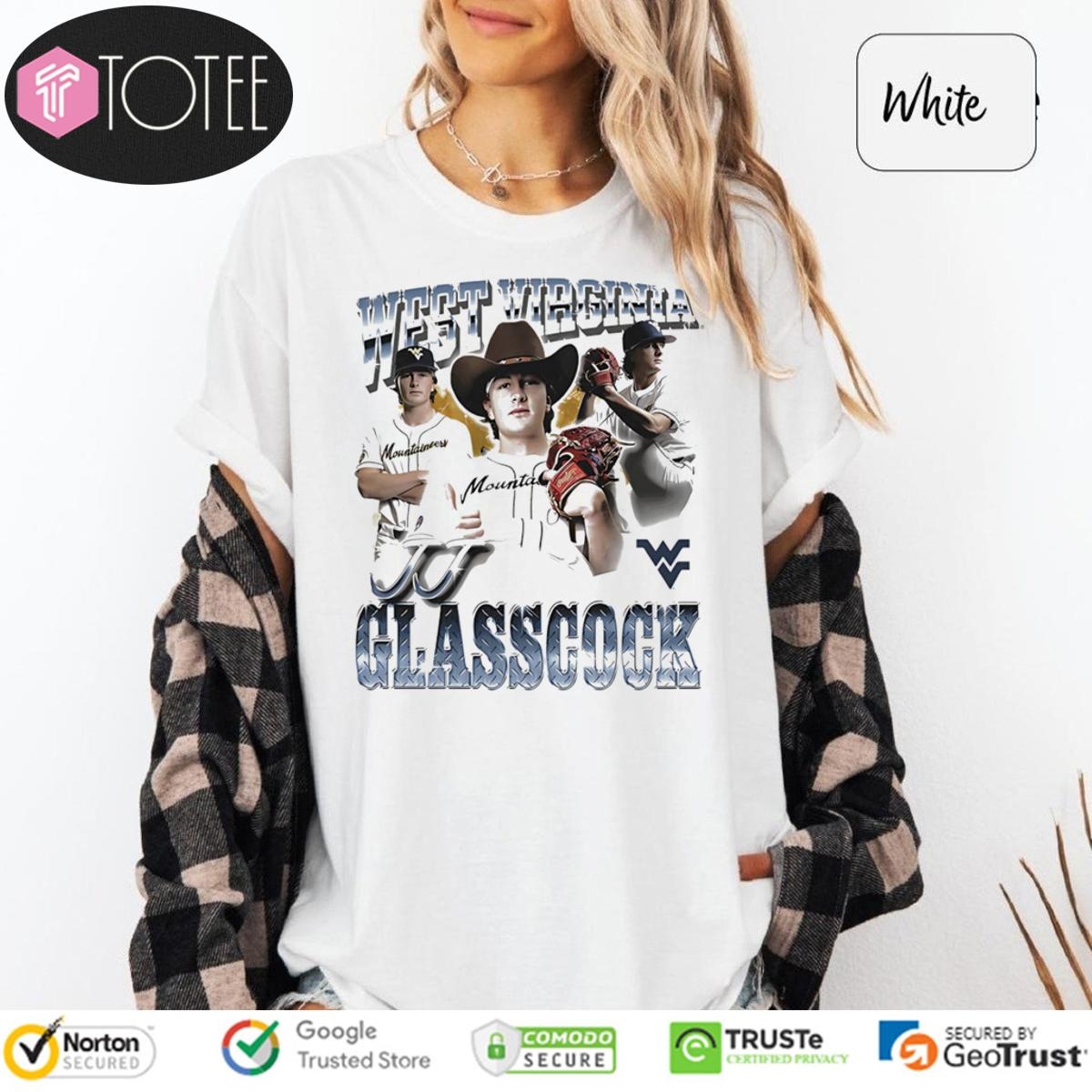 Jj Glasscock Baseball West Virginia Bootleg T-shirt
