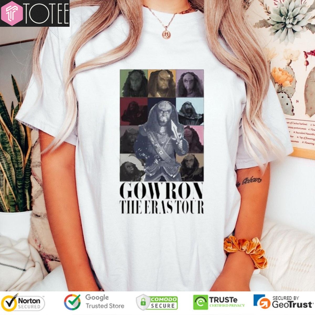 Star Trek Gowron Ver Eras Tour T-shirt