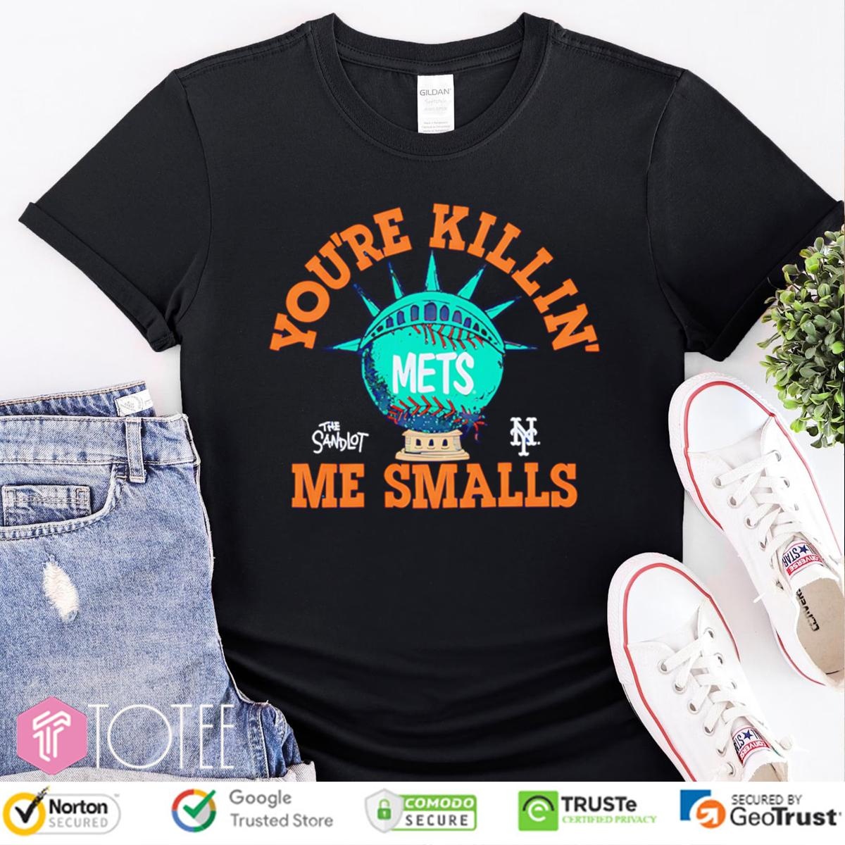 The Sandlot Youre Killin Me Smalls New York Mets Baseball T-shirt